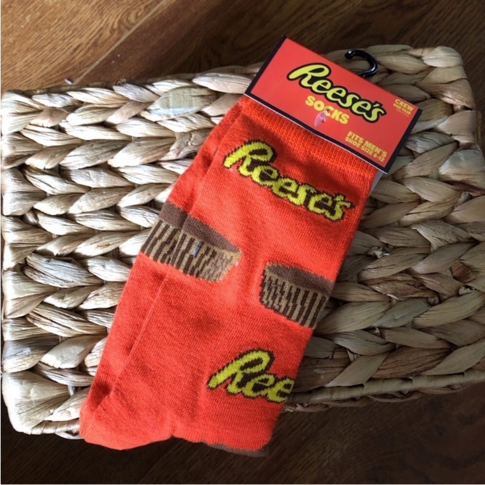 Reese’s Peanut butter cup food crew socks